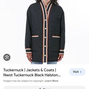 Tuckernuck  Black Halston Coat